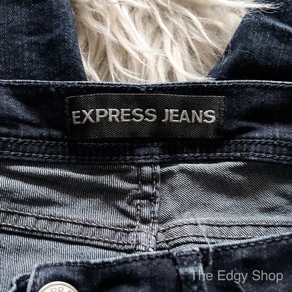 Express | Mia Mid Rise Cropped Jean Legging - Picture 5 of 6